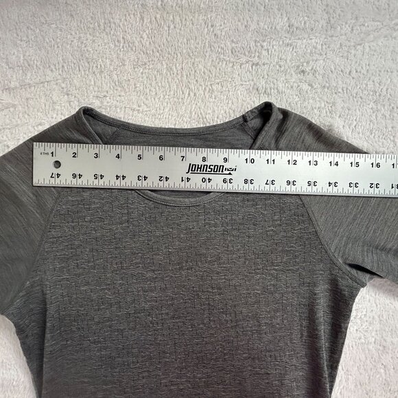 Segments Womens Grey Long Sleeve Merino Wool Baselayer Top Size Small Pullover - Picture 6 of 8